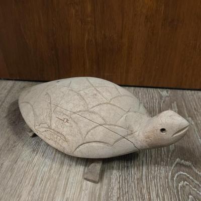 Carved Wood Turtle