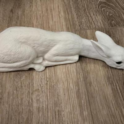 (2) Porcelain Deers