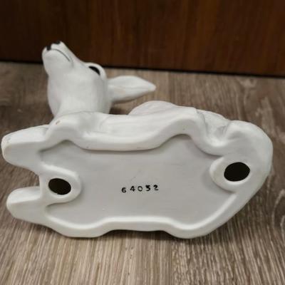 (2) Porcelain Deers