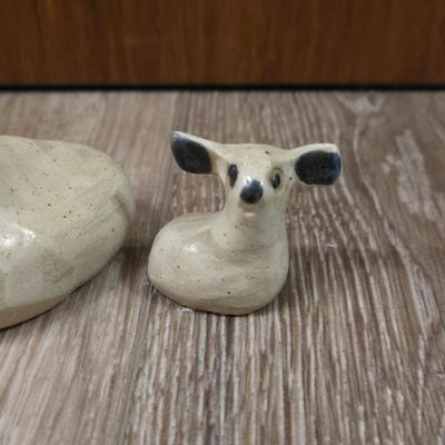 (2) Tremar Ceramic Sheep