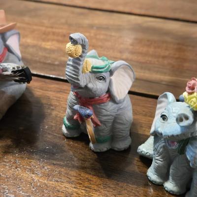 Lot Of Elephant Figurines