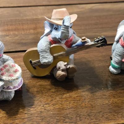 Lot Of Elephant Figurines