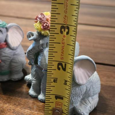 Lot Of Elephant Figurines