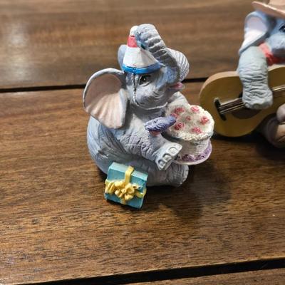 Lot Of Elephant Figurines