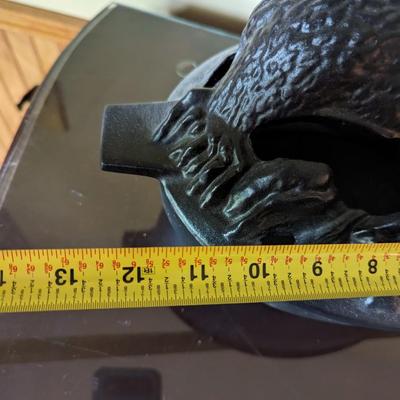 Black Bear John Wright Iron Bear Stove Top Steamer Humidifier