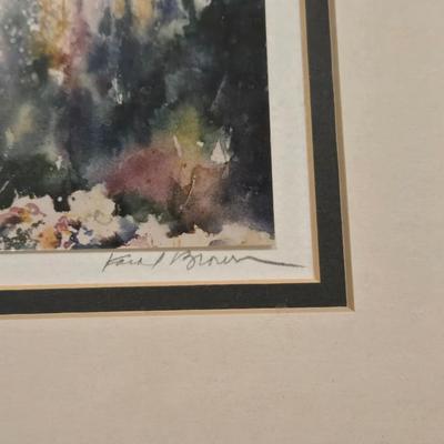 Watercolor 'Pike's Peak Wildflowers'