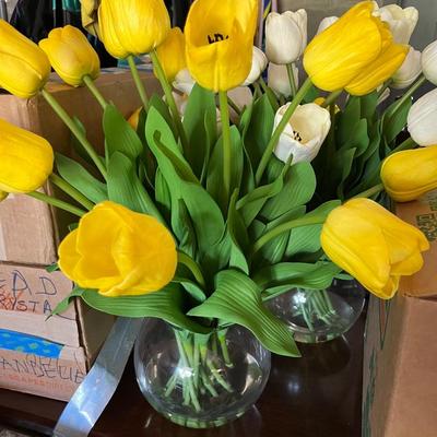 Faux Floral arrangements