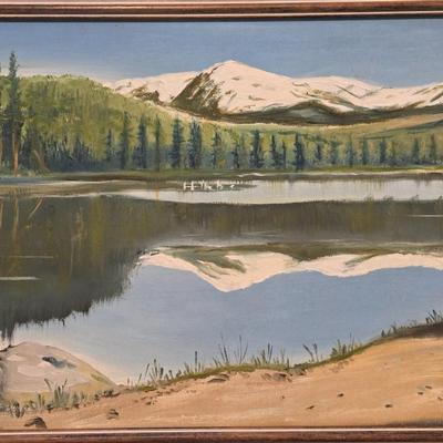 Landscape Oil Painting by Pap