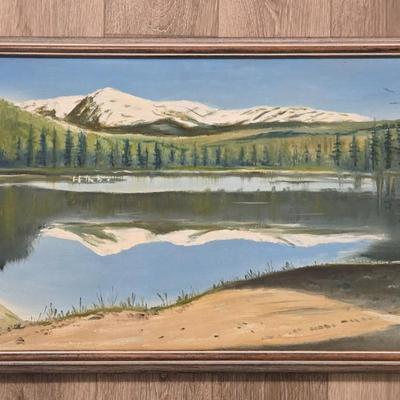 Landscape Oil Painting by Pap