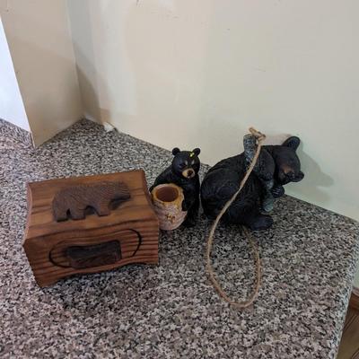 Resin/Wood Bear Collection