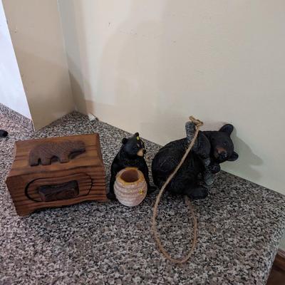 Resin/Wood Bear Collection