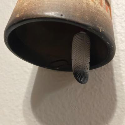 Kokopelli Ceramic Bell Chime