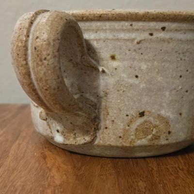 Ceramic Bowl with Handle