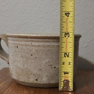 Ceramic Bowl with Handle