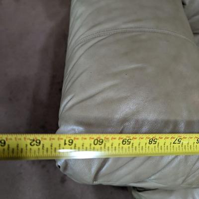 Faux Leather Sectional Sofa