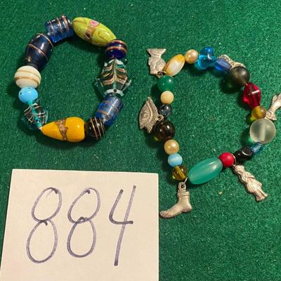 Glass Bead Bracelets