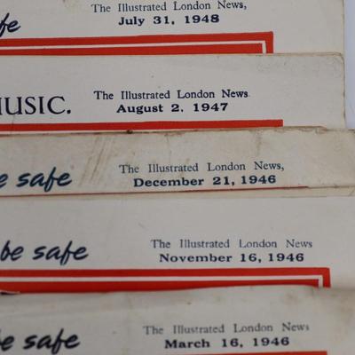 1940-1948, The Illustrated London News (11 total)