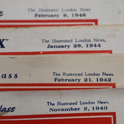 1940-1948, The Illustrated London News (11 total)