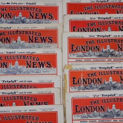 1940-1948, The Illustrated London News (11 total)