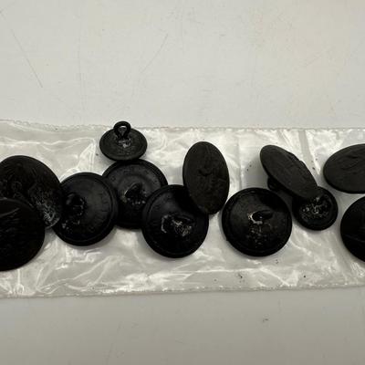 Various Military Buttons