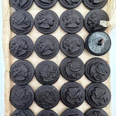 Various Military Buttons