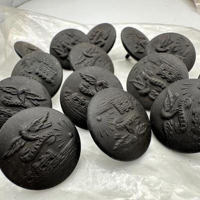 Various Military Buttons