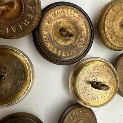 Various Military Buttons