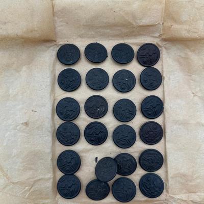 Various Military Buttons