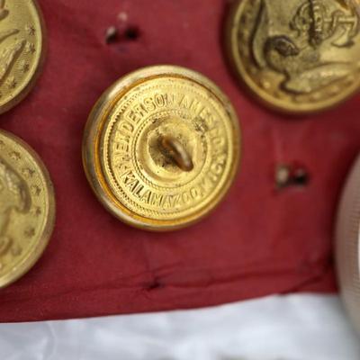 Various Military Buttons