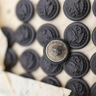 Various Military Buttons