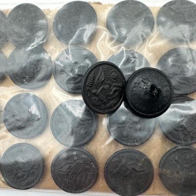 Various Military Buttons