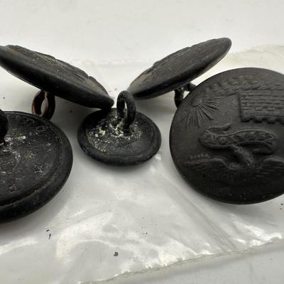 Various Military Buttons