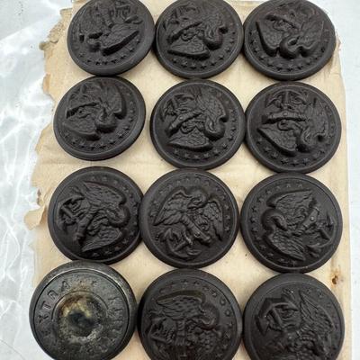 Various Military Buttons