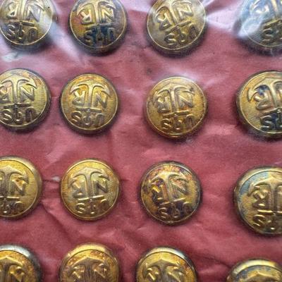 Various Military Buttons