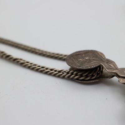 Antique Victorian Sterling Silver T.HAUSMANN & SONS Suspender Clip/Buckle