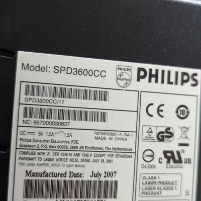 Phillips DVD Player Model SPD3600CC