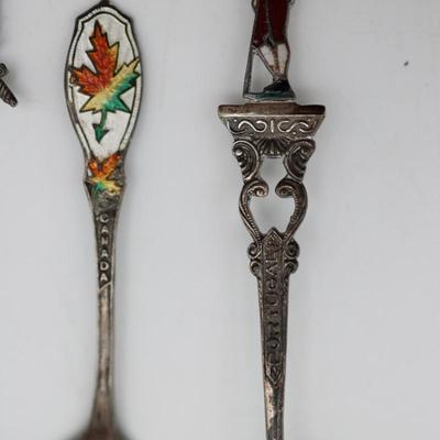 Vintage Collector's Spoons
