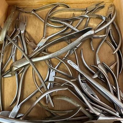 Jewelers Pliers Lot