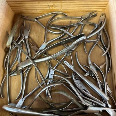 Jewelers Pliers Lot
