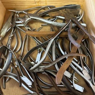 Jewelers Pliers Lot