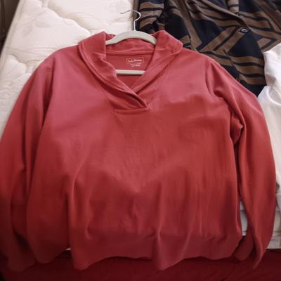 LADIES LIGHTWEIGHT JACKETS, SHIRTS AND A PAIR OF PANTS