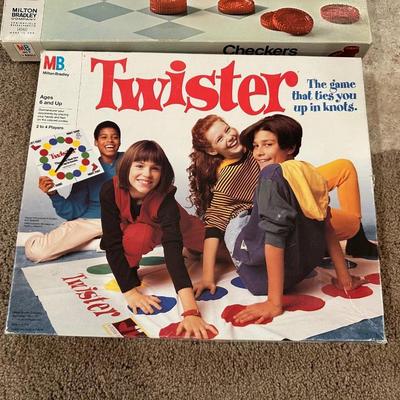 THE ALLOWANCE GAME, CHECKERS & TWISTER