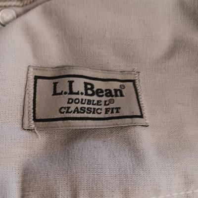 3 PAIRS OF MEN'S DRESS PANTS (38) AND LL BEAN TAN DENIM PANTS (36 30)