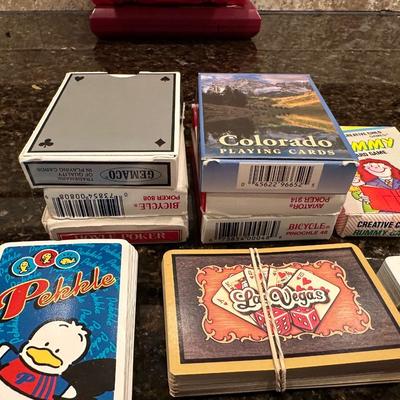 DECKS OF CARDS AND CARD GAMES