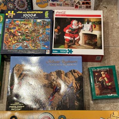 JIGSAW PUZZLES AND A ROLL PUZZ