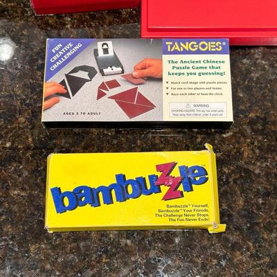 TRAVEL GAMES AND AN EYE MODEL