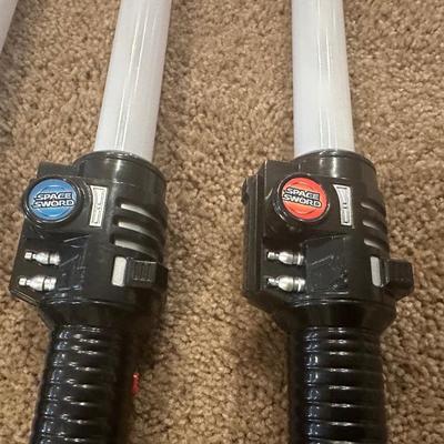 3 WORKING LIGHT SABERS