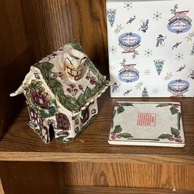 CLAYWORKS CANDLE HOLDERS