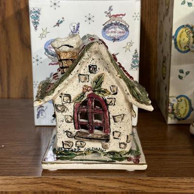 CLAYWORKS CANDLE HOLDERS