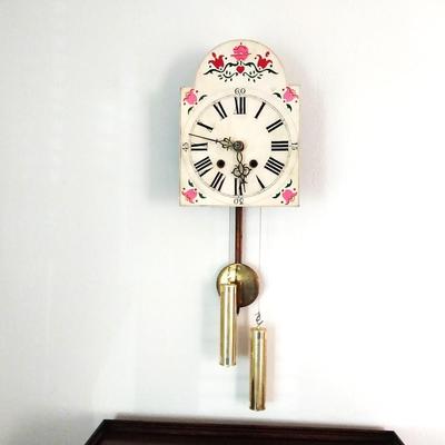 DUTCH WOODEN CLOCK